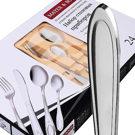Набор столовых приборов 24 предмета нерж/ст Mayer&Boch (40542) Набор столовых приборов 24 предмета нерж/ст Mayer&Boch (40542)