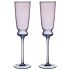 Набор бокалов для шампанского "twist & shine" purple, 2 шт/210 мл Lefard (687-009) Набор бокалов для шампанского "twist & shine" purple, 2 шт/210 мл Lefard (687-009)