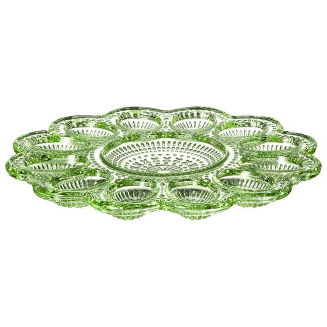 Подставка для 12 яиц "sunday" green 26,5*26,5*2 см Lefard (355-445)