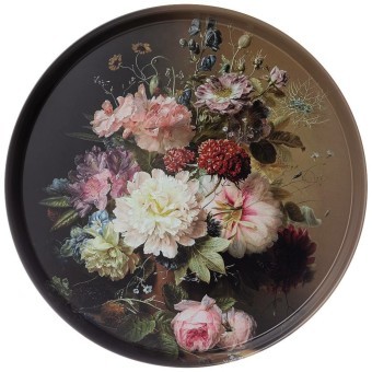 Поднос сервировочный agness "stil life" 33*2,1 см Agness (898-056)
