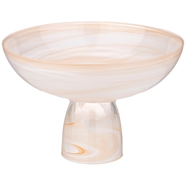 Блюдо на ножке "murano" amber, 21см Bronco (336-187)