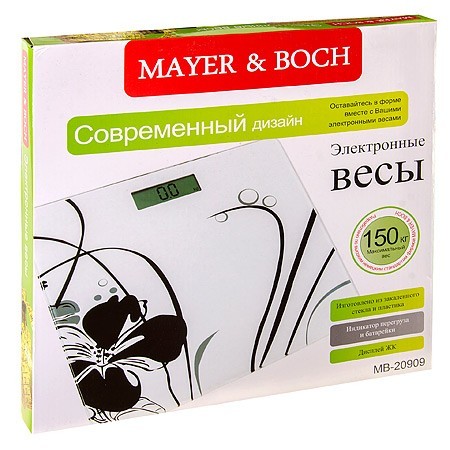 Весы напольные электронные 150кг Mayer&Boch (20909) Весы напольные электронные 150кг Mayer&Boch (20909)