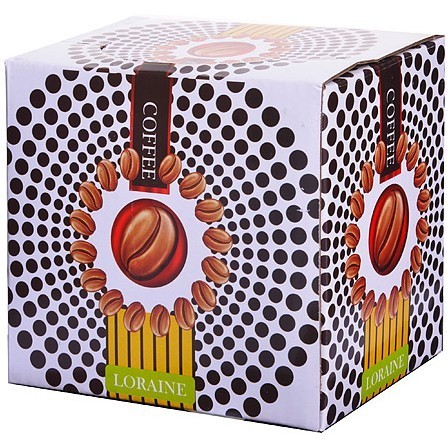 Кружка COFFEE 340 мл с ложкой LR (28473) Кружка COFFEE 340 мл с ложкой LR (28473)