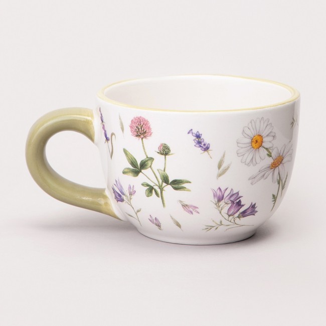 Чайная пара agness "flower story" 15*7 см 220 мл Agness (358-2178)