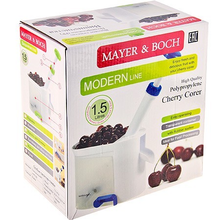 Отделитель косточек вишни 1,5л Mayer&Boch механ (4170)