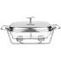 Мармит agness  прямоуг 2 отсека silver 2,45l Agness (781-510)