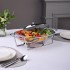 Мармит agness  прямоуг 2 отсека silver 2,45l Agness (781-510)
