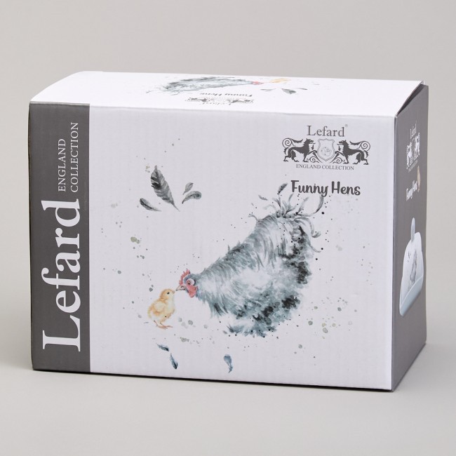 Масленка lefard "funny hens" 17*12*8,5 см Lefard (358-2301)