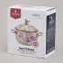 Кастрюля agness эмалированная с крышкой, серия фландрия, 2,8л, диа.18см Agness (950-592)