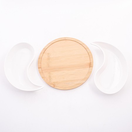 Менажница 2 секции с подставкой LR (60321) Менажница 2 секции с подставкой LR (60321)