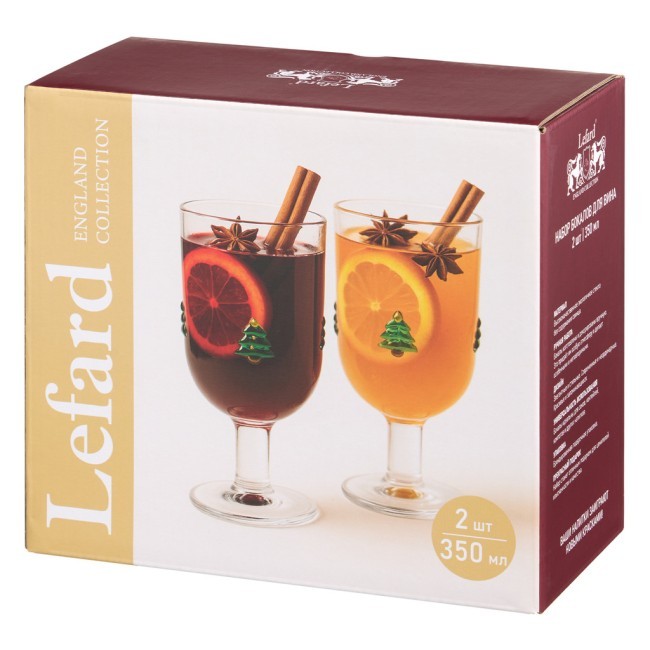 Набор бокалов для вина "celebration" из 2 шт. 350 мл Lefard (685-138) Набор бокалов для вина "celebration" из 2 шт. 350 мл Lefard (685-138)