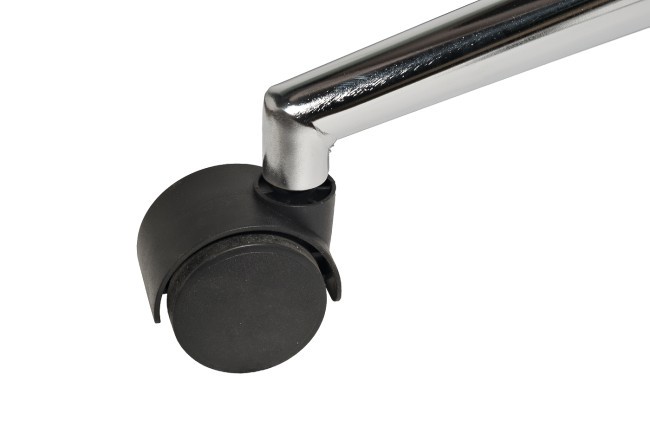 Кресло офисное серый велюр/хром 47*60*91см (TT-00008763)