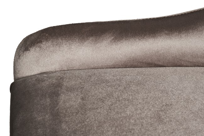 Кресло офисное серый велюр/хром 47*60*91см (TT-00008763)