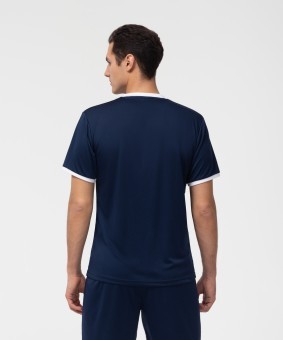 Футболка футбольная JOGEL CAMP Origin, темно-синий/белый (701709)