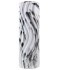 Ролик массажный Starfit FA-525, EVA/PP, низкая жесткость, 45x14 cм, белый/черный (2103986)