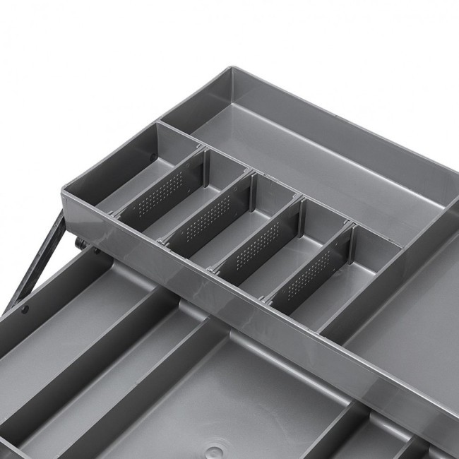 Ящик для инструментов Helios двухполочный оранжевый T-HS-2TTB-O (88391)