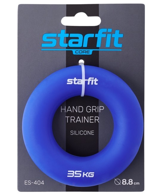 Эспандер кистевой STARFIT ES-404 Кольцо, 35 кг, силикагель, темно-синий (1121043) Эспандер кистевой STARFIT ES-404 Кольцо, 35 кг, силикагель, темно-синий (1121043)