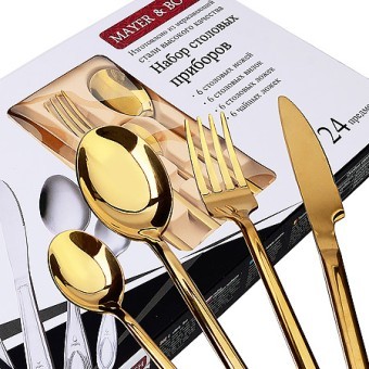 Набор столовых приборов 24 предмета нерж/ст Mayer&Boch (40544) Набор столовых приборов 24 предмета нерж/ст Mayer&Boch (40544)