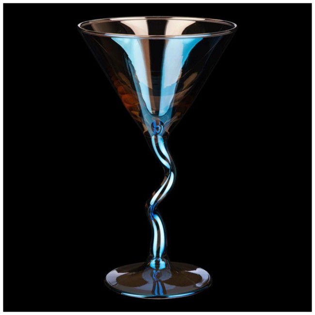 Набор бокалов из 2 шт для шампанского "лазурит" 200 мл Lefard (194-645) Набор бокалов из 2 шт для шампанского "лазурит" 200 мл Lefard (194-645)