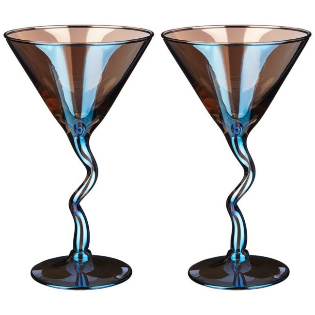 Набор бокалов из 2 шт для шампанского "лазурит" 200 мл Lefard (194-645) Набор бокалов из 2 шт для шампанского "лазурит" 200 мл Lefard (194-645)