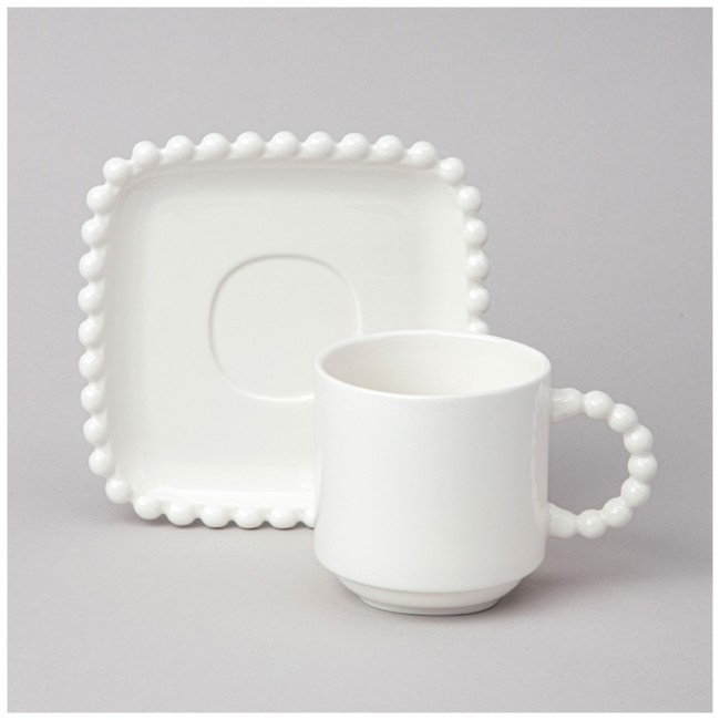 Чайная пара lefard "pearl" 7,5*10,5*8 см 220 мл Lefard (761-114)