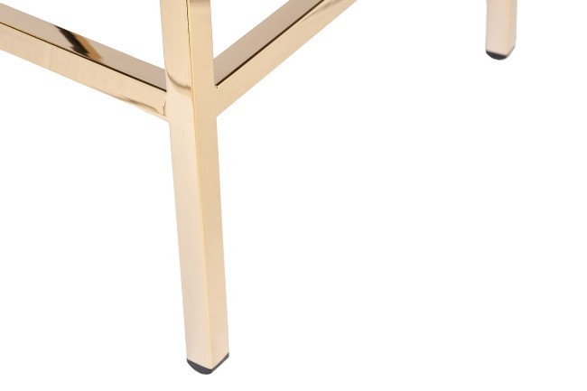 Стул барный велюр серый 42*53*88см (TT-00006428)