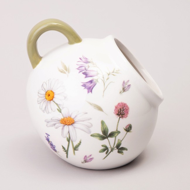 Солонка с ложкой agness "flower story" 9,5*10 см 170 мл Agness (358-2183)