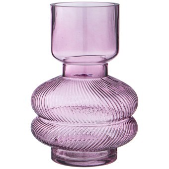 Ваза "fusion" violet диаметр 15см высота 22см Lefard (182-1030)