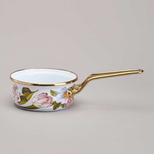 Ковш agness эмалированный, серия фландрия, 14см / 0,9л Agness (950-590) Ковш agness эмалированный, серия фландрия, 14см / 0,9л Agness (950-590)