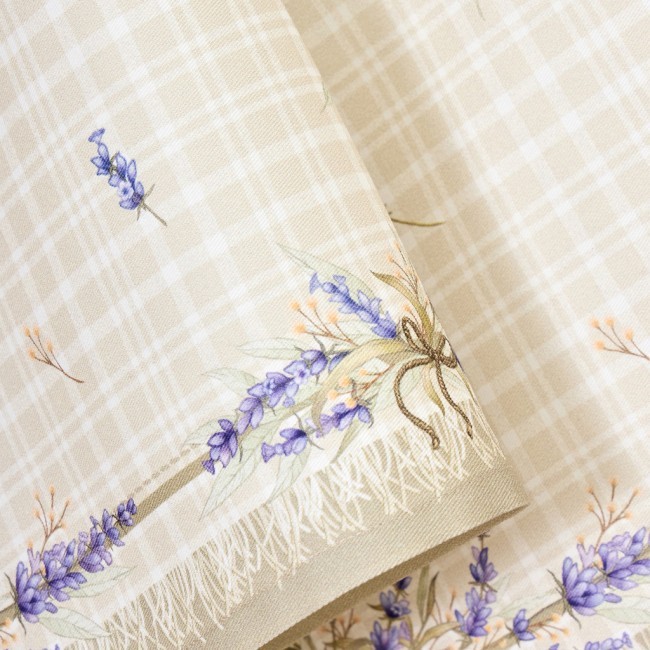 Набор полотенец из 2-х шт "душа прованса",40х60см, 100% хлопок,твил,клетка Lefard (850-735-64)