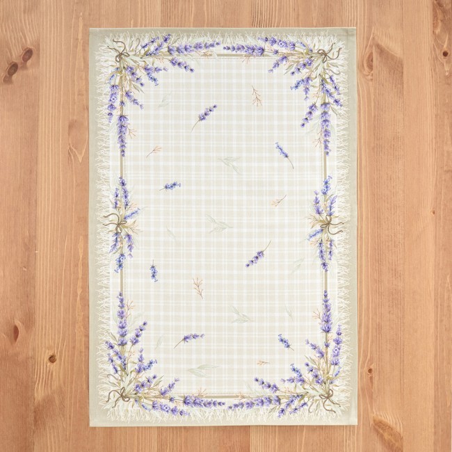 Набор полотенец из 2-х шт "душа прованса",40х60см, 100% хлопок,твил,клетка Lefard (850-735-64)