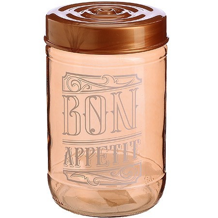 Банка для сыпучих 660 мл. бронзаMB (80756) Банка для сыпучих 660 мл. бронзаMB (80756)