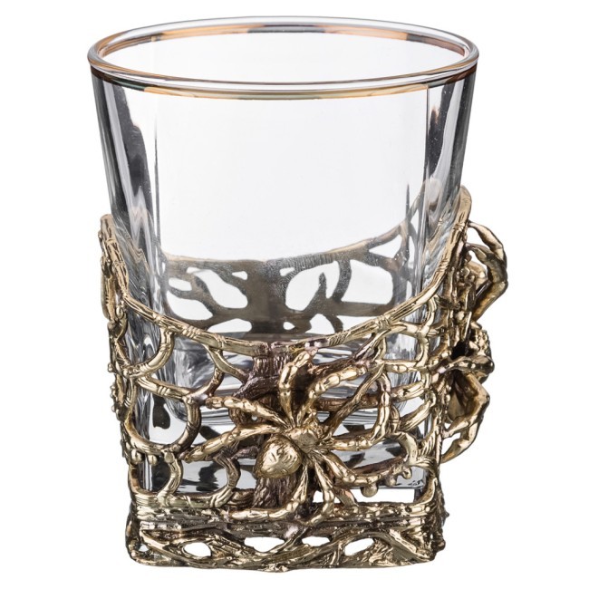 Стакан для виски "паук" 300 мл. в дизайнерской упаковке (385-164) 