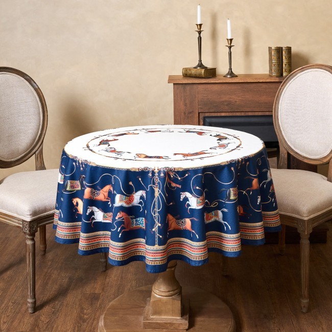 Скатерть круглая "passage" 220см ,белый,100%хлопок,твил,пропитка Lefard (850-759-26)