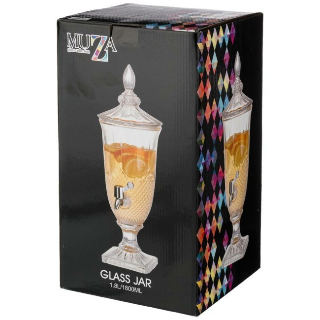 Диспенсер для напитков "лимонадница muza" 1,8 л / 16*16*45,5 см Lefard (691-003) Диспенсер для напитков "лимонадница muza" 1,8 л / 16*16*45,5 см Lefard (691-003)