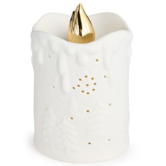 Статуэтка "свеча" с led-подсветкой 10х10х15,3 см Lefard (146-2251) Статуэтка "свеча" с led-подсветкой 10х10х15,3 см Lefard (146-2251)