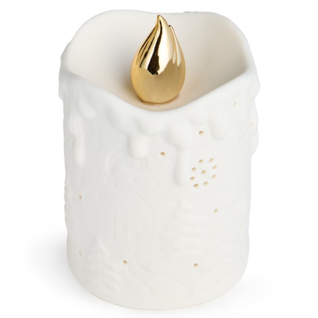 Статуэтка "свеча" с led-подсветкой 10х10х15,3 см Lefard (146-2251) Статуэтка "свеча" с led-подсветкой 10х10х15,3 см Lefard (146-2251)