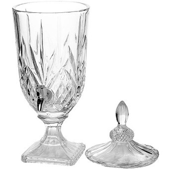 Лимонадница 3л стекло/пластик LR (30867)