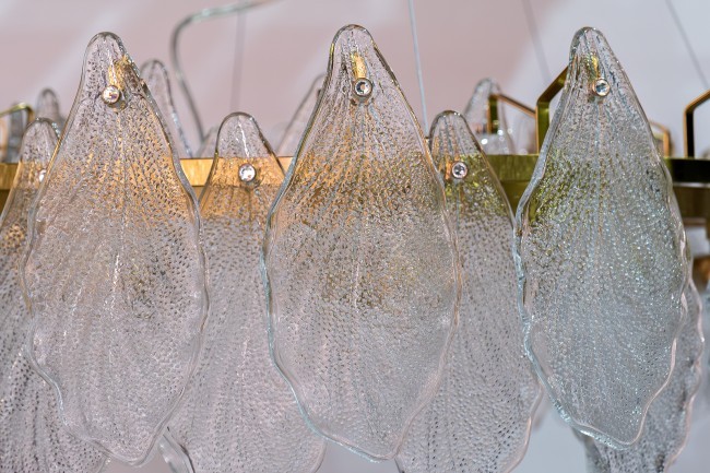 Люстра подвесная золото, стекло прозр. d80 (TT-00013751) Люстра подвесная золото, стекло прозр. d80 (TT-00013751)