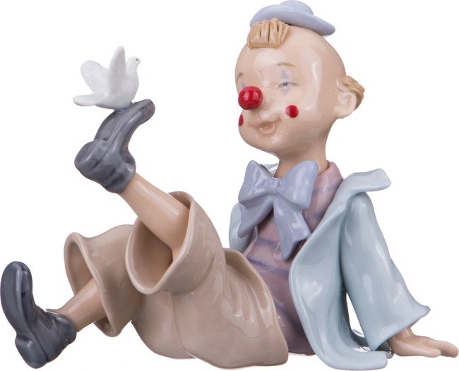 Статуэтка "клоун" высота=11 см. длина=15 см. Lefard (461-014) Статуэтка "клоун" высота=11 см. длина=15 см. Lefard (461-014)