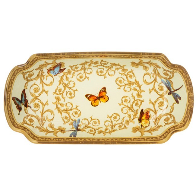 Блюдо для сервировки коллекция "monogram" 19*9*2.5см Lefard (198-321)