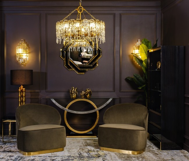 Люстра Tiara круглая латунь/стекло прозр. d80*h63см (TT-00007577) Люстра Tiara круглая латунь/стекло прозр. d80*h63см (TT-00007577)