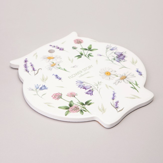 Подставка под горячее agness "flower story" 16*16*1 см Agness (358-2189)