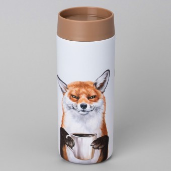 Термокружка foxy 350 мл, колба нерж.сталь 18/10 Agness (798-103)