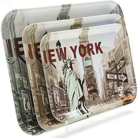 Наб/подносов 3пр NEW-YORK 39-33-29см МВ (24782)