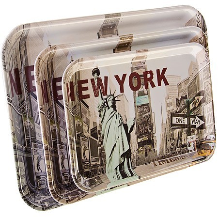 Наб/подносов 3пр NEW-YORK 39-33-29см МВ (24782)