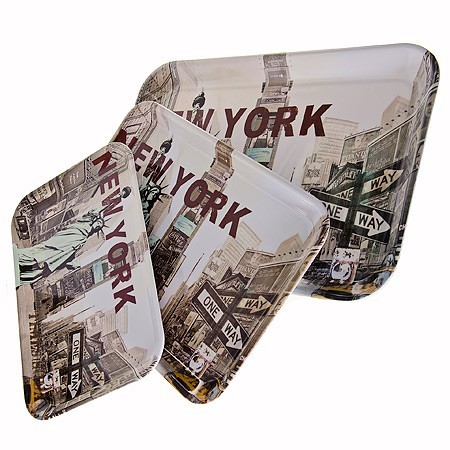 Наб/подносов 3пр NEW-YORK 39-33-29см МВ (24782)