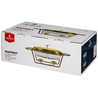 Мармит agness овальный 2 отсека silver 2,6l Agness (781-512) Мармит agness овальный 2 отсека silver 2,6l Agness (781-512)