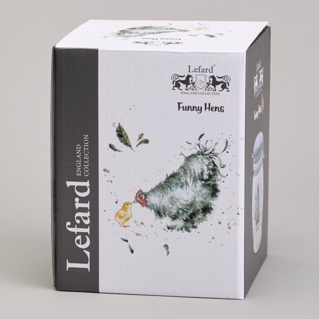 Банка lefard "funny hens" 11,5*15 см 700 мл Lefard (358-2305)