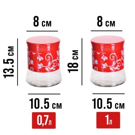 Банки для сыпучих 3пр 0,7+1+1,4 л Mayer&Boch (28730) Банки для сыпучих 3пр 0,7+1+1,4 л Mayer&Boch (28730)